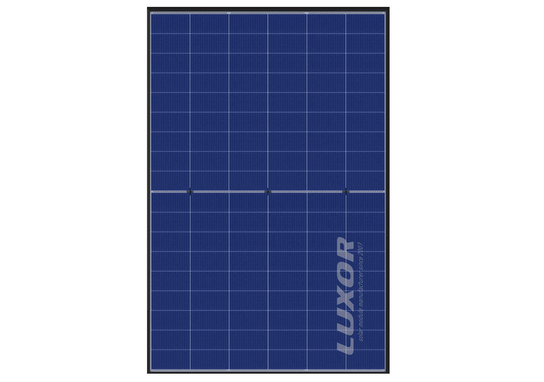 Luxor ECO LINE M108 Glas/Glas HJT 440Wp, Bifazial, White mesh