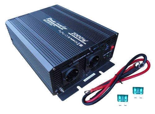 Solartronics Spannungswandler 12V modifizierter Sinus 2000W / 4000Watt