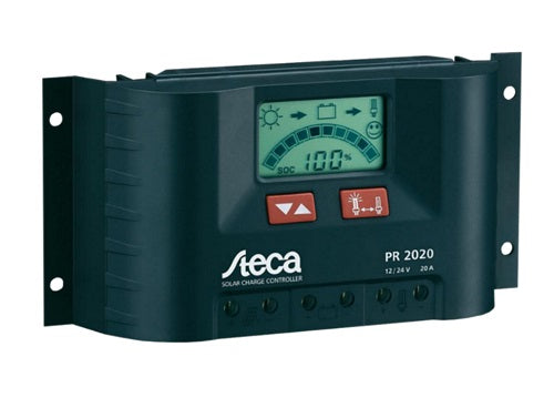 Steca LCD Display PR 2020 Solar Laderegler 12V 24V