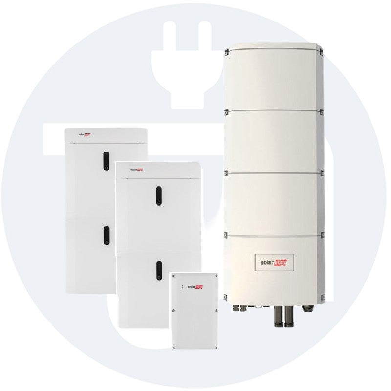 SolarEdge SE10K Home Hub + Home Battery 18,4 kWh mit Notstrom