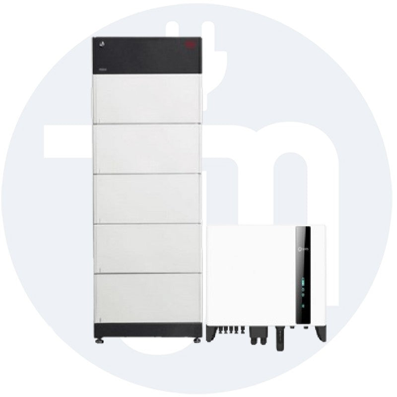 Solis S6 10KW 3Ph Hybrid Inverter inkl, Smart Meter + BYD Hochvolt Battery-Box Premium HVS 12.8