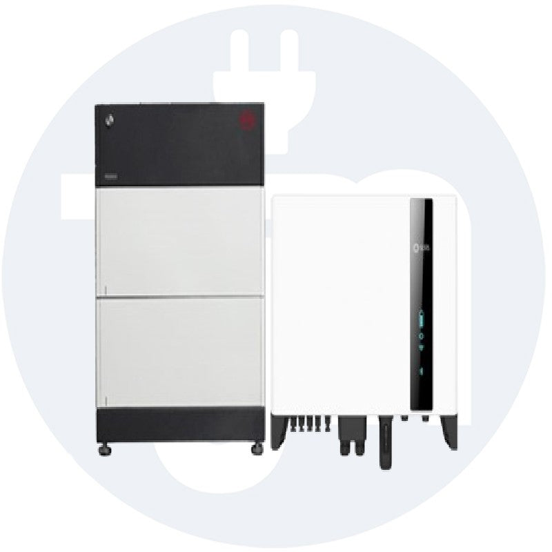 Solis S6 10KW 3Ph Hybrid Inverter inkl, Smart Meter + BYD Hochvolt Battery-Box Premium HVS 5.1