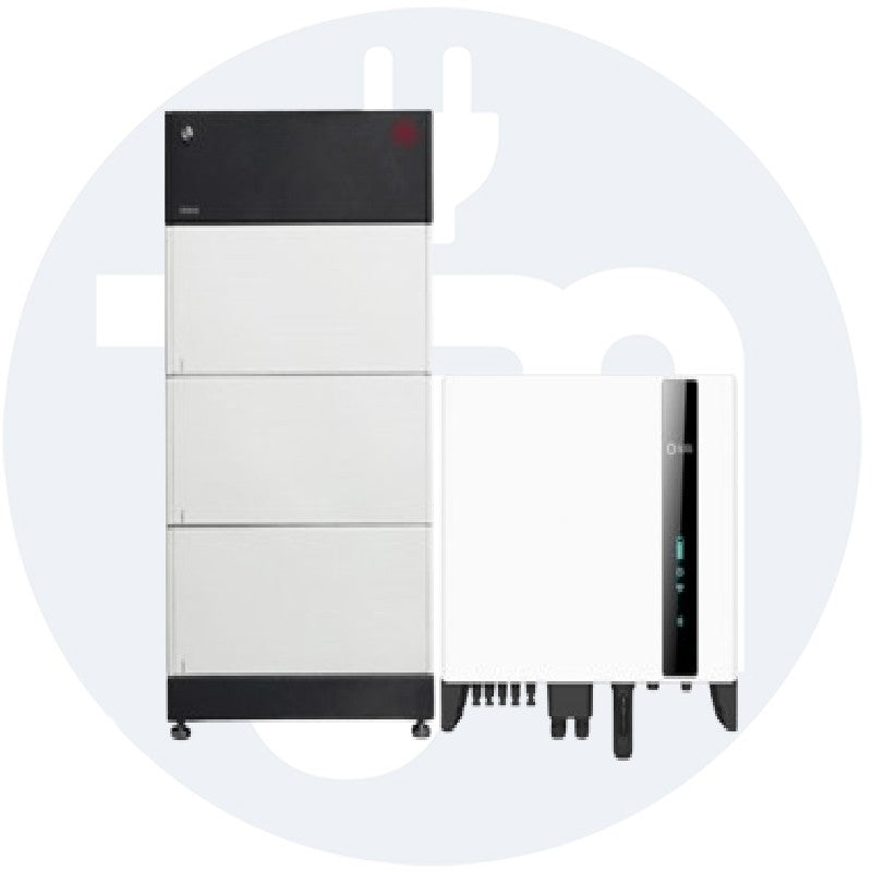 Solis S6 10KW 3Ph Hybrid Inverter inkl, Smart Meter + BYD Hochvolt Battery-Box Premium HVS 7.7