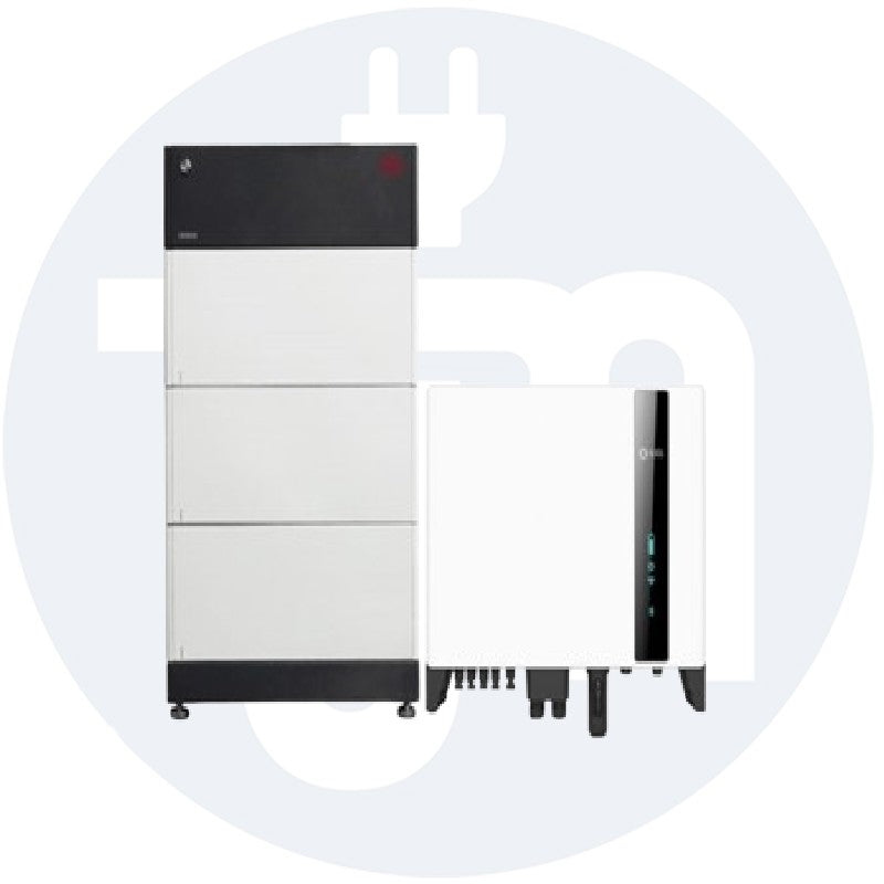Solis S6 8KW 3Ph Hybrid Inverter inkl, Smart Meter + BYD Hochvolt Battery-Box Premium HVS 7.7