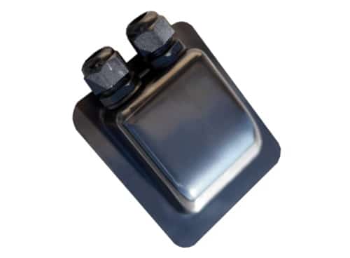 Wohnmobil Camping Boot ABS Solarkabel Dachdurchführung schwarz