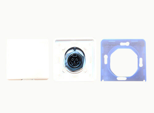 Wieland Einspeise Steckdose Einbaurahmen inkl. Buchse RST20i3 für Micro Inverter