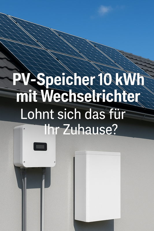 PV-Speicher 10 kWh mit Wechselrichter: Lohnt sich das für Ihr Zuhause?