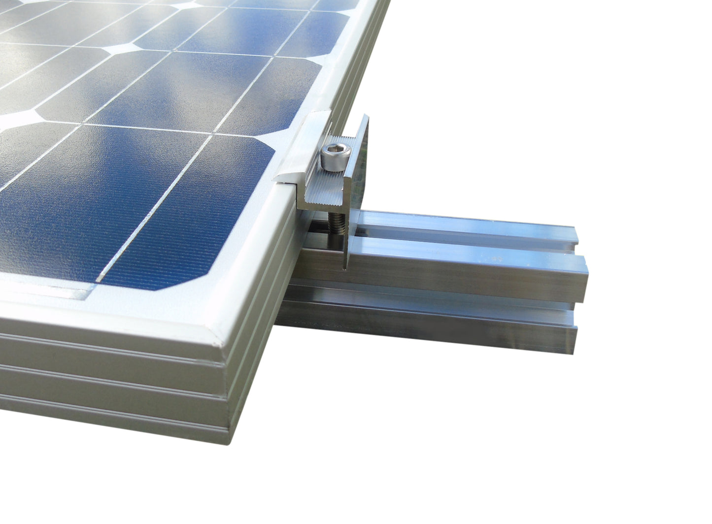 1 Stück Modul - Endklemme 32mm inkl. Verschraubung