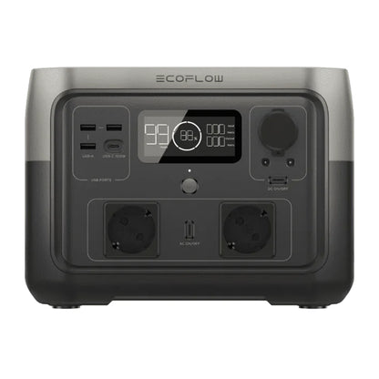 EcoFlow River 2 EU Powerstation 256Wh 300W AC USB-Port