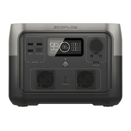 EcoFlow River 2 EU Powerstation 256Wh 300W AC USB-Port