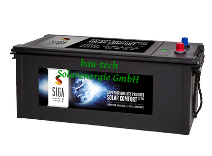 220Ah 12Volt Calcium Solar Batterie Akku Wohnmobil Boot Versorgungsbatterie
