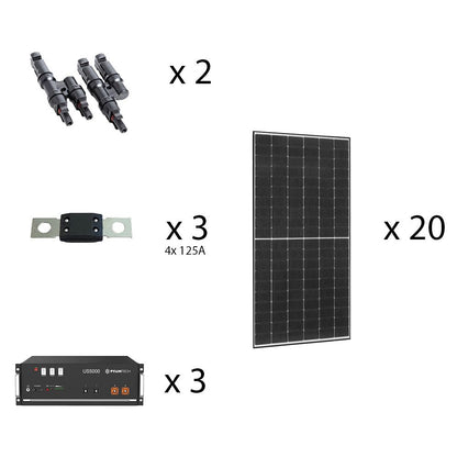 HomePremium S USV Solaranlage 8,3kWp US5000 14,4kWh 3-phasig