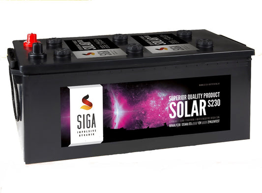 100Ah-230Ah AGM Solarbatterie AKKU für Photovoltaik, Insel- oder Solaranlagen 12V