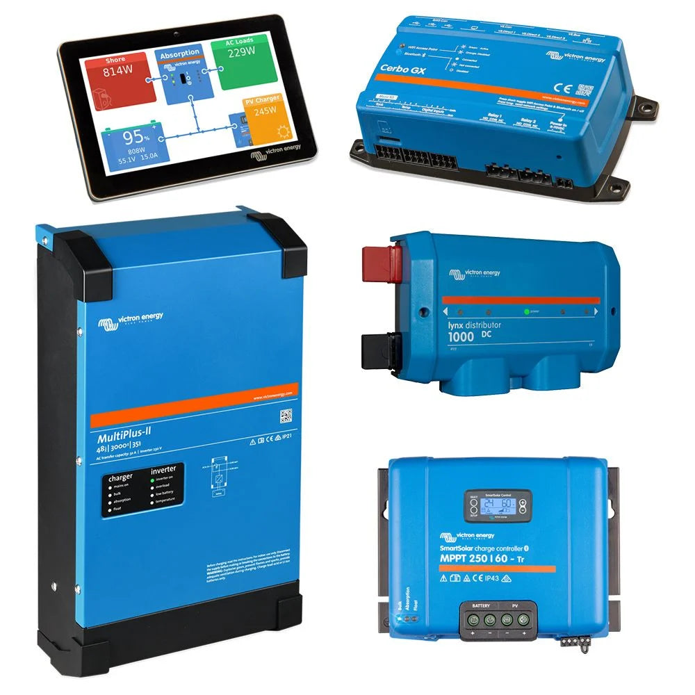 HomePremium S USV Solaranlage 2075Wp 3,5kWh LiFePo4 Speicher 1-phasig