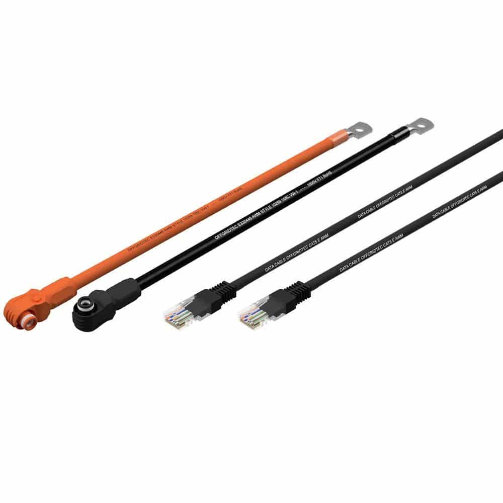 3x Pylontech US5000 LiFePO4 48V + Brackets + Anschlusskabel 14,4kWh Speicherpaket
