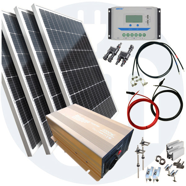 520 Watt Inselanlage Basis Solar Set