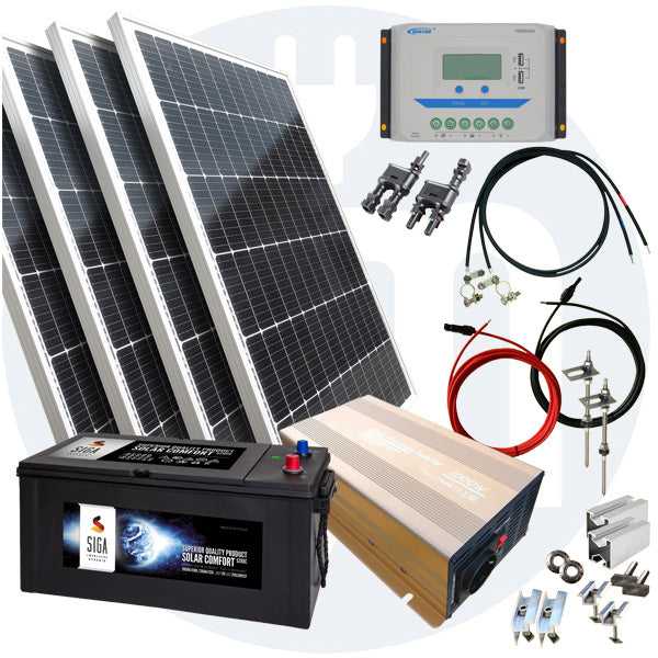 520 Watt Inselanlage Basis Solar Set