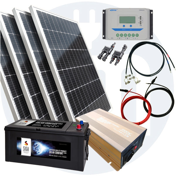 520 Watt Inselanlage Basis Solar Set