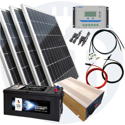 520 Watt Inselanlage Basis Solar Set