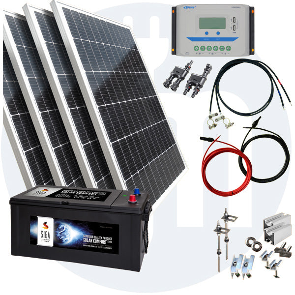 520 Watt Inselanlage Basis Solar Set