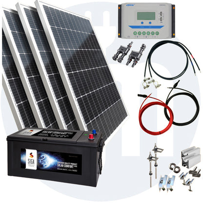 520 Watt Inselanlage Basis Solar Set