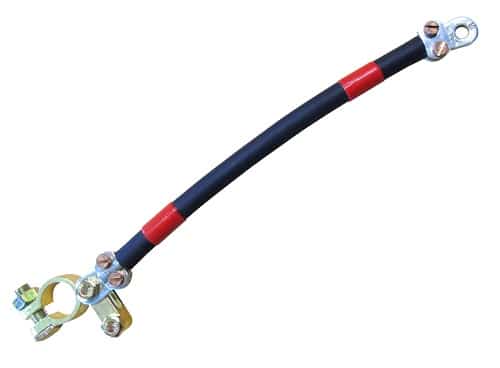 0,5m 25mm² Batteriekabel + auf + für Parallelschaltung von Batterien
