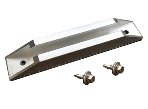 1 Stück C-Schiene kurz für Trapezblech quer Montage