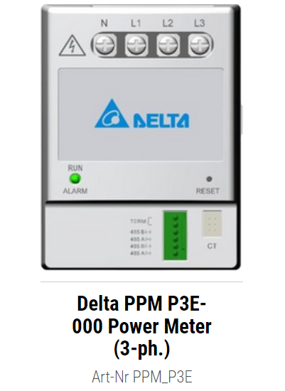 Delta PPM P3E-000 Power Meter (3-ph.)