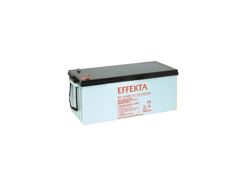 Effekta BTL 12-200 12Volt 200Amper AGM Blei Akku für Solar Notstrom Caravan