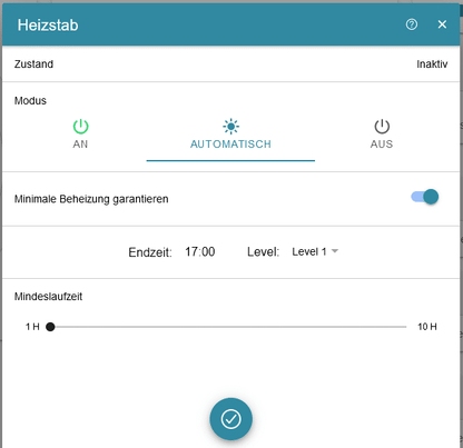 Fenecon FEMS App Power-to-Heat