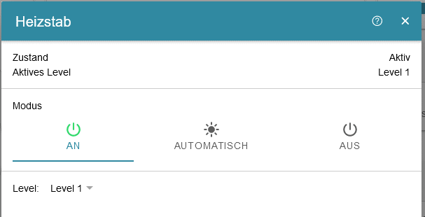 Fenecon FEMS App Power-to-Heat
