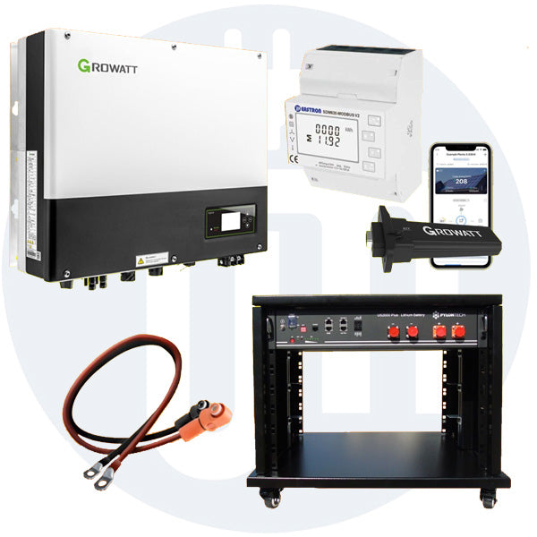 3,5 kWh Lithium-Ionen Batterienachrüstsatz für neue und bestehende Photovoltaikanlagen