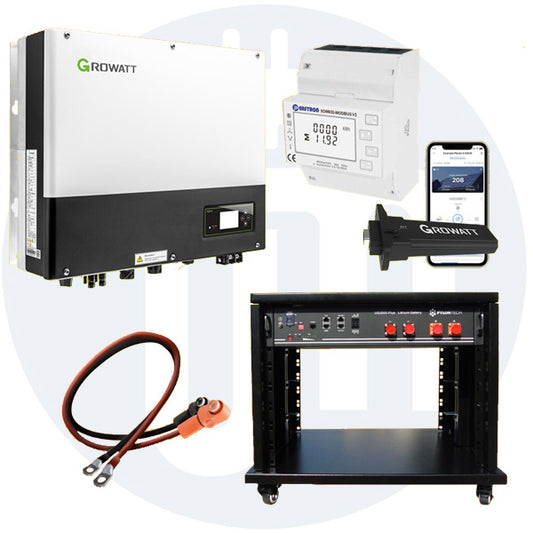 3,5 kWh Lithium-Ionen Batterienachrüstsatz für neue und bestehende Photovoltaikanlagen