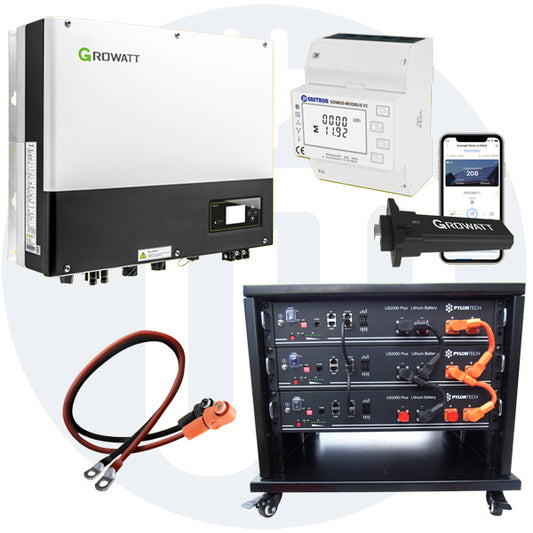 10,5 kWh Lithium-Ionen Batterienachrüstsatz für neue und bestehende Photovoltaikanlagen