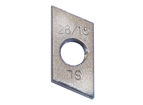 1 Stück Gewindeplatte / Schiebemutter M8 Edelstahl A2