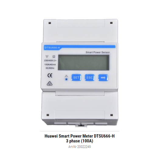 Huawei Smart Power Meter DTSU666-H 3 phase (250A/50mA)