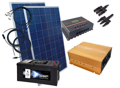 1500 Watt Inselanlage mit Batterie Speicher