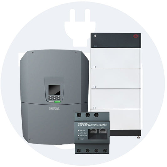 KOSTAL PLENTICORE S G3 (4,0 kW) + BYD 8,3 (HVM) Ersatzstromfähig