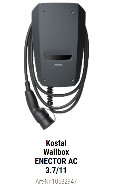 Kostal Wallbox ENECTOR AC 3.7/11