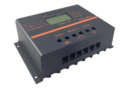 60A Solar LCD Laderegler Photovoltaik 12V/24V