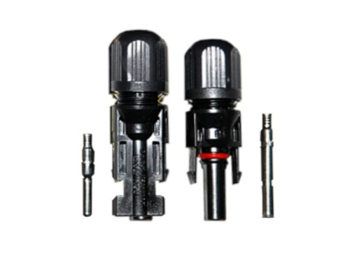 Solarstecker und Buchse für 4-6mm² Solarkabel MC4