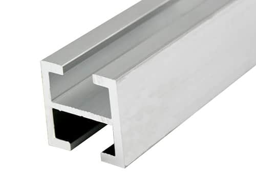 2,0m Montageprofil 28 x 28mm Nut 11
