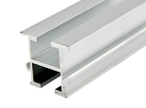 10m (5x2m) Montageprofil 33 x 38mm Nut 10