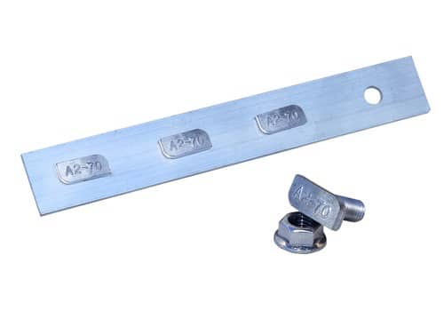 1 Stück Profilverbinder flach für Aluprofil