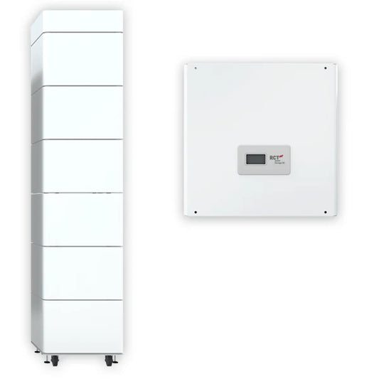 10 kWp RCT PV-Komplettset mit 3,8 kWh Speicher & Montagematerial