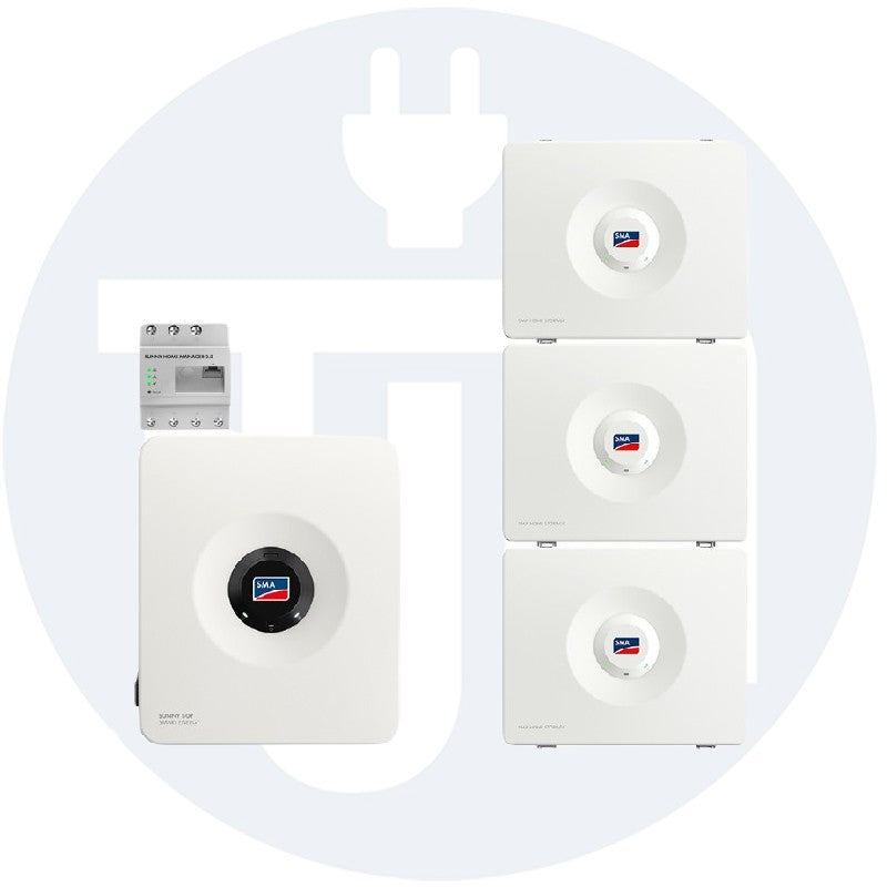 SMA Sunny Boy Smart Energy 4,0 + SMA Home Storage 9.84 kWh
