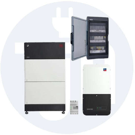 SMA Sunny Boy Storage 3,7 NoWifi mit Notstrom + BYD 5.1 (HVS)