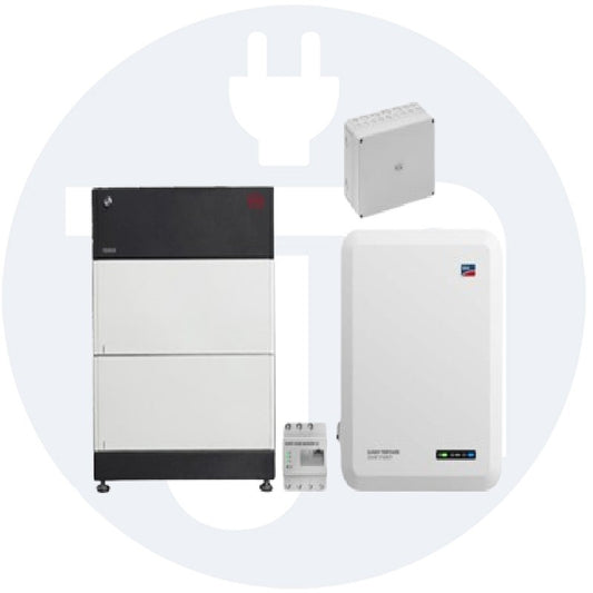 SMA Sunny Tripower 10,0 Smart Energy + BYD 5.1 (HVS) mit Ersatzstromfunktion
