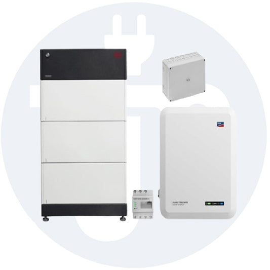 SMA Sunny Tripower 10,0 Smart Energy + BYD 7.7 (HVS) mit Ersatzstromfunktion