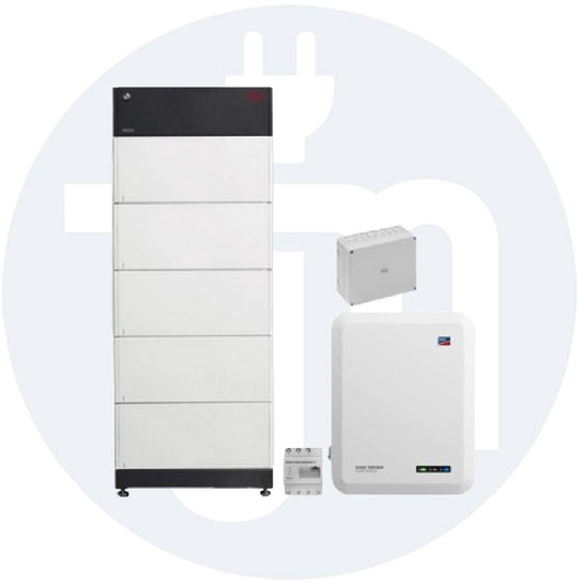 SMA Sunny Tripower 5,0 Smart Energy + BYD 12.8 (HVS) mit Ersatzstromfunktion